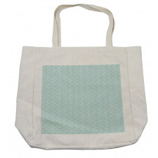 Repetitive Funky Geometric Shopping Bag