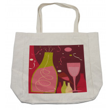 Champagne Drinks Shopping Bag