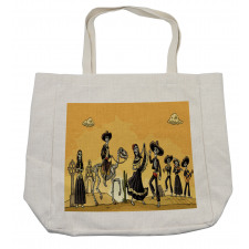 Skeletons Dance Shopping Bag