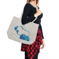 Detailed Mapping Shopping Bag