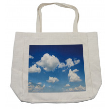 Fluffy Cloudscape Daylight Shopping Bag