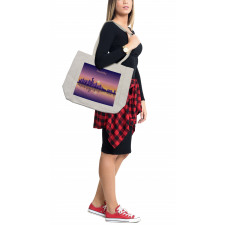 View in Violet Hues Shopping Bag