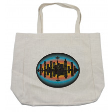 Reflection Circular Shopping Bag