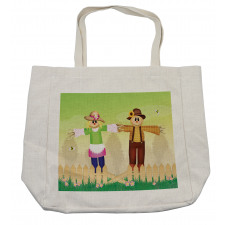 Cartoon in Garden Shopping Bag