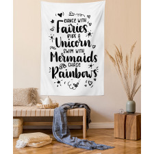 Creatures Phrases Tapestry