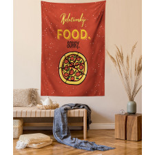 Pizza Relationship with Food Tapestry