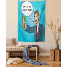 Shut up and Take My Money Man Tapestry