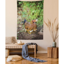 Chicken on Babies Tapestry