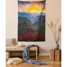 Picturesque Sunset NC Tapestry