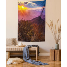 Blue Ridge Mountain Sky Tapestry