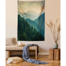 Mountain Ridges Scenery Tapestry