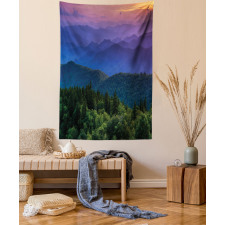 Colorful Sunset Photo Tapestry