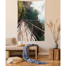 Mountain Ladder and Piers Tapestry