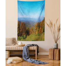 Fall Virginia Mountains Tapestry