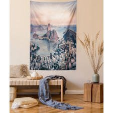 Rio de Janeiro Beach Tapestry