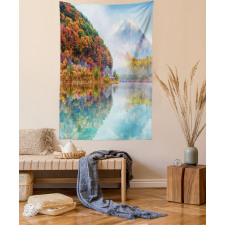 Foggy Climate in Autumn Time Tapestry