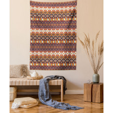 Aztec Style Arrow Tapestry