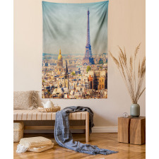 Cityscape of Paris Tapestry