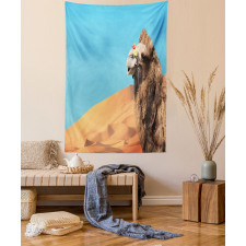 Camel Sand Dunes and Sky Tapestry