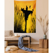 Rural Silhouettes Tapestry