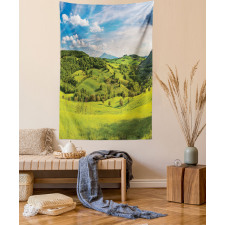 Tuscany Italy Farms Tapestry