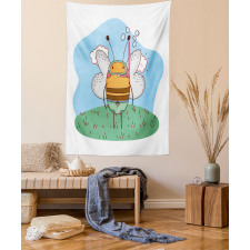 Character with Snorkel Tapestry