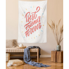 Colorful Buddies Art Tapestry