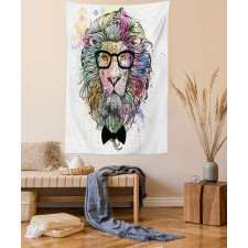 Lion Bow Creative Splashes Tapestry