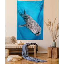 Swimming Whale Sea Tapestry