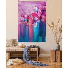 Vibrant Flower Tapestry