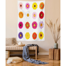 Colorful Petals Love Tapestry