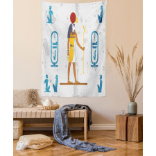 Historical Ancient Figures Tapestry