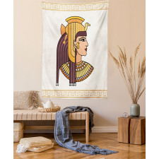 Ancient Woman Character Tapestry