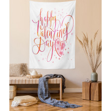 Warm Calligraphy Tapestry