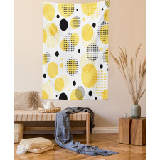 Streaks Spots Art Tapestry