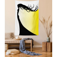 Hair Whip Woman Shade Tapestry