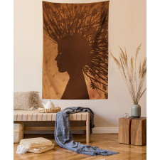 Autumnal Elements Hair Tapestry