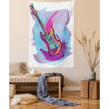 Guitar Instrument Tapestry