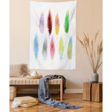 Bohemian Colorful Fluff Tapestry