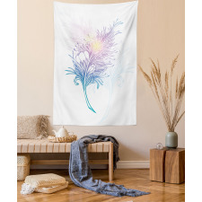 Bohemian Silhouette Plume Tapestry