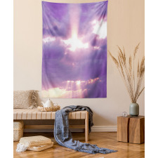 Romantic Cloudy Sky Tapestry