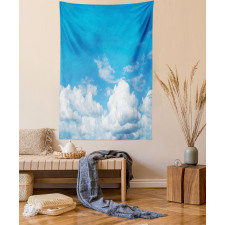 Cloudy Calming Scene Tapestry