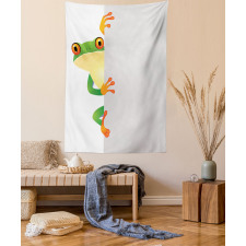 Frog Prince Reptiles Tapestry