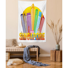 Typography and Skyline Tapestry