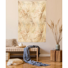 Vintage Birds Dragonflies Tapestry