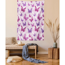 Butterflies Fairy Colors Tapestry