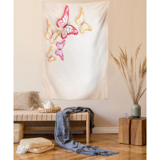 Paper Cut Image Tapestry