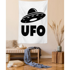 Unidentified Flying Object Tapestry