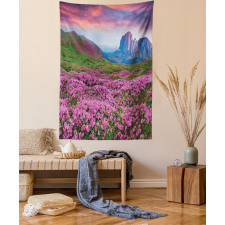 Mountain Village Fall Tapestry