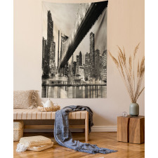 Vintage Queensboro Bridge Tapestry